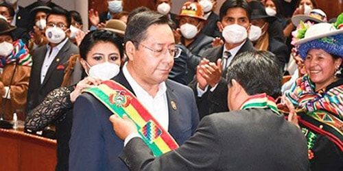Luis Arce presidente de Bolivia