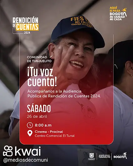 Rendición de cuentas Alcaldía de Tunjuelito