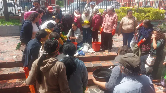 Residuos orgánicos para crear vida: la iniciativa que despertó conciencia en Molinos II